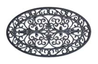 RMATOV RUBBER ENTRY MAT - OVAL