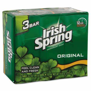 3264378 3PK IRISH SPRG BAR SOAP