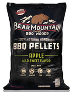 PELLET WOOD BBQ APPLE 20LB