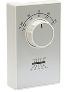 THERMOSTAT HEAT ONLY SPST 22A