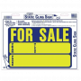 SIGN CLNG STC AUTO F/SLE9X12IN