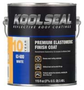 63600-16 GAL ELAS.ROOFCOAT WHT