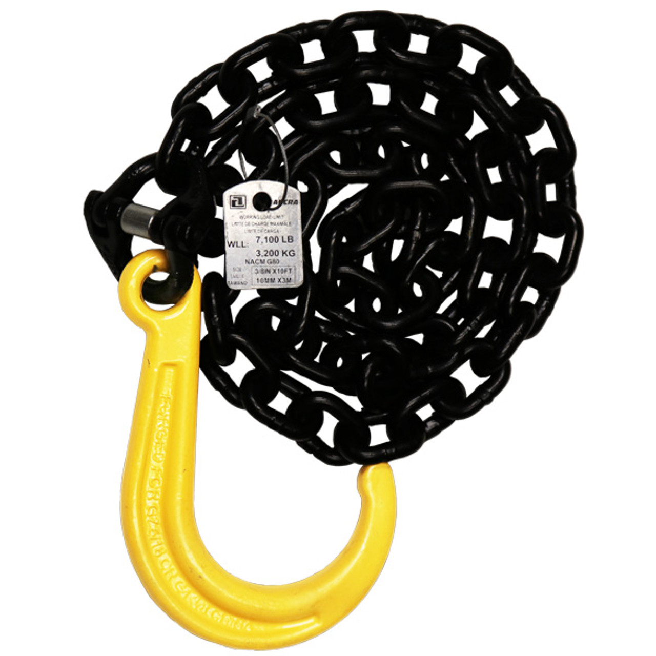 CHAIN ASSEMBLY G80 3/8IN X 5FT
