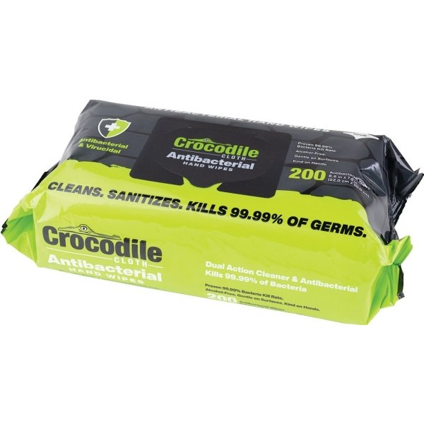 croc. cloth antibacterial wipe