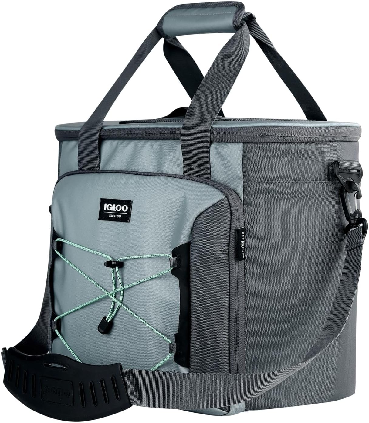 TOTE VOYAGER GRAY POLY 28 CANS