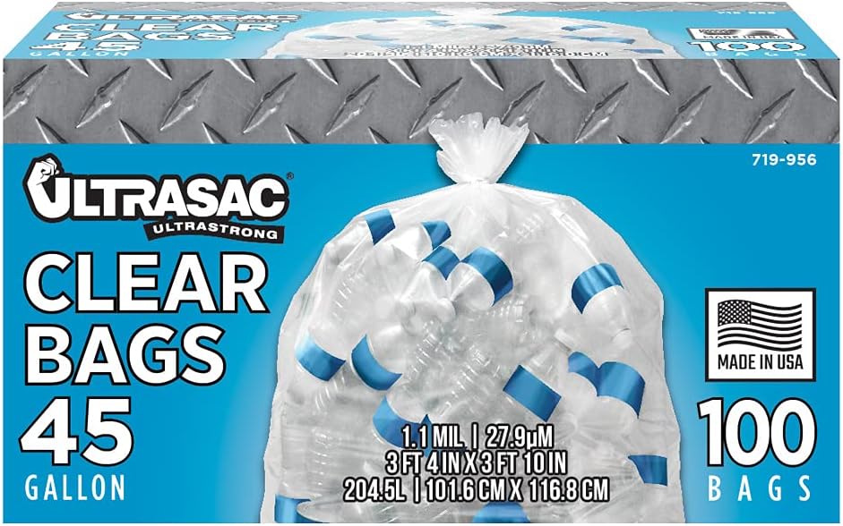 ULTRASAC CLEAR BAGS *NON STOCK*
