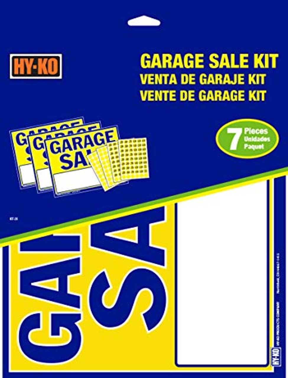KIT SIGN GARGE SALE 9.5INX11IN