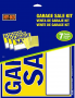 KIT SIGN GARGE SALE 9.5INX11IN