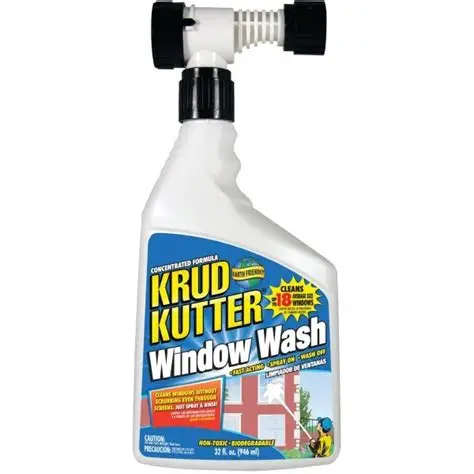 CLEANER WINDOW WASH HOS MNT QT