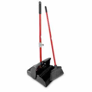 LOBBY BROOM&DST PAN OPN-LID ST
