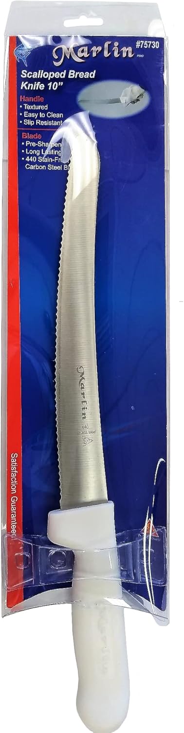 10" SCALLOPED BREAD KNIFE