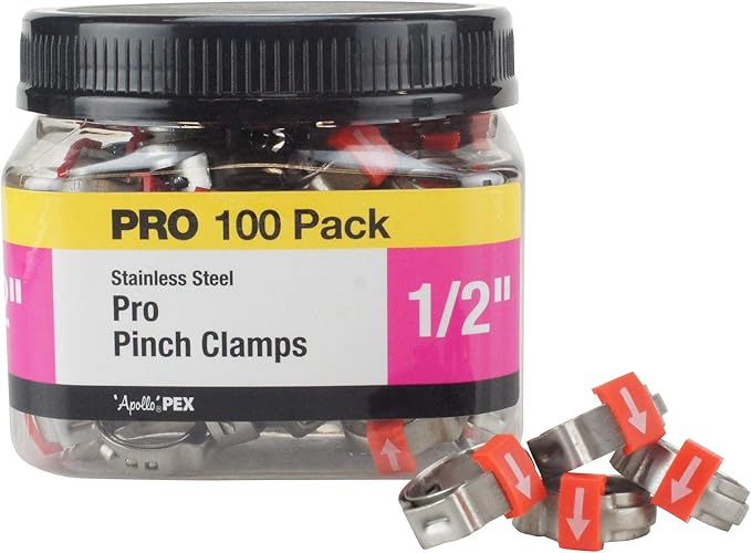 CLAMP PINCH 1/2IN