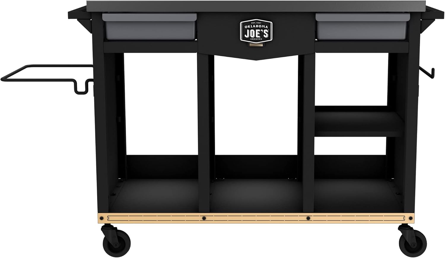 OKLAHOMA JOE PREP/STORAGE CART