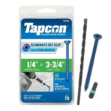 TAPCON 1/4X3-3/4