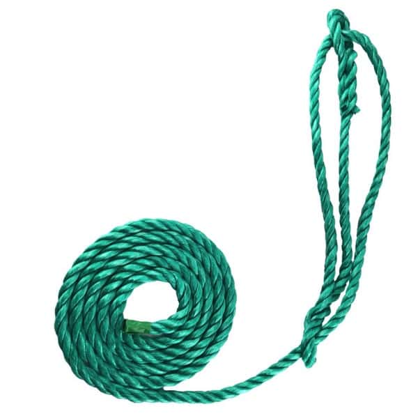 HALTER ROPE MNTN HNT GRN 3/8IN