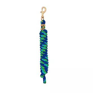 LEAD ROPE W/CHN TURQUOISE 30IN