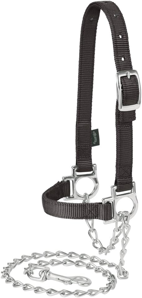 HALTER YRLNG ROPE W/CHAIN BLCK