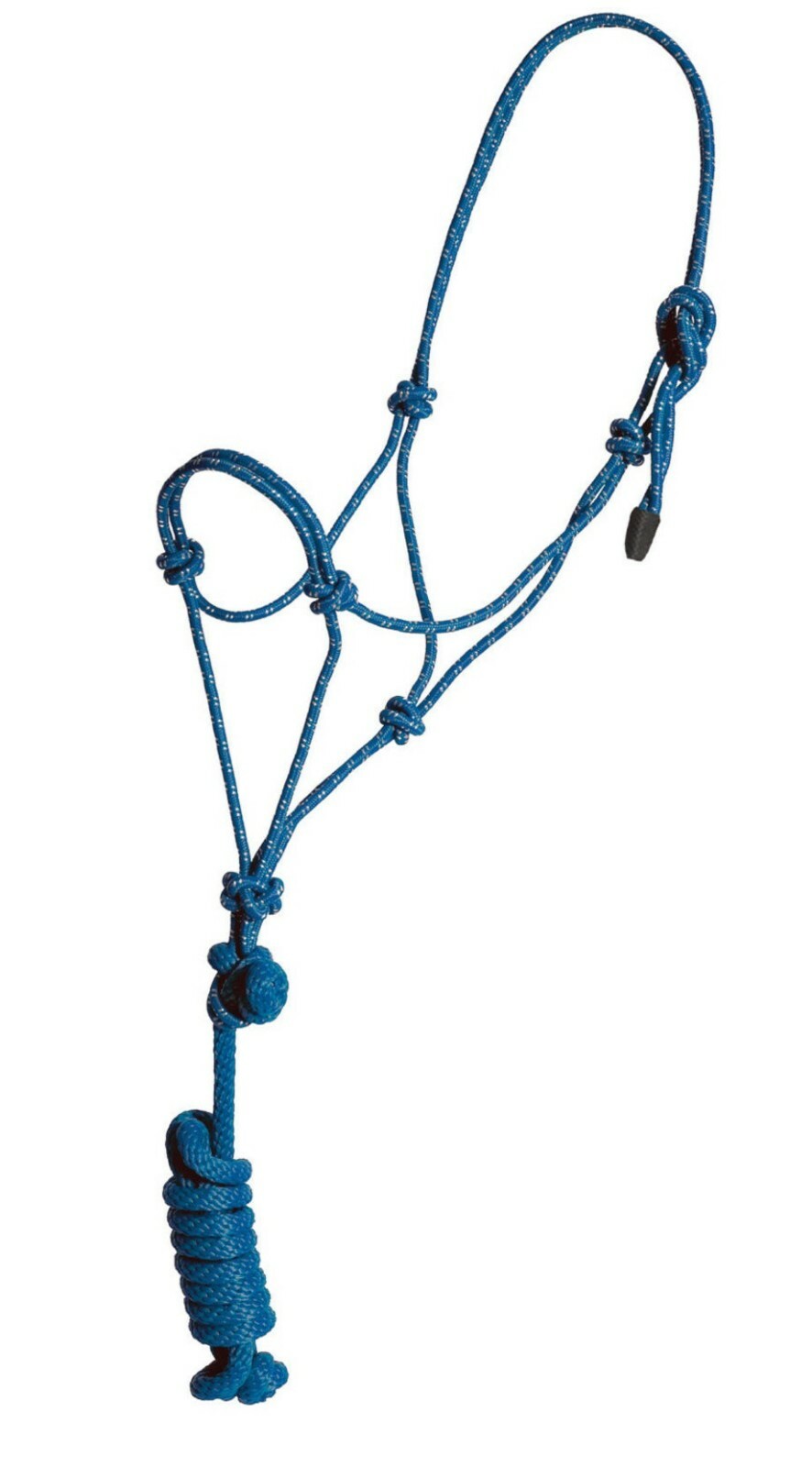 HALTER YRLNG ROPE W/CHAIN BLUE