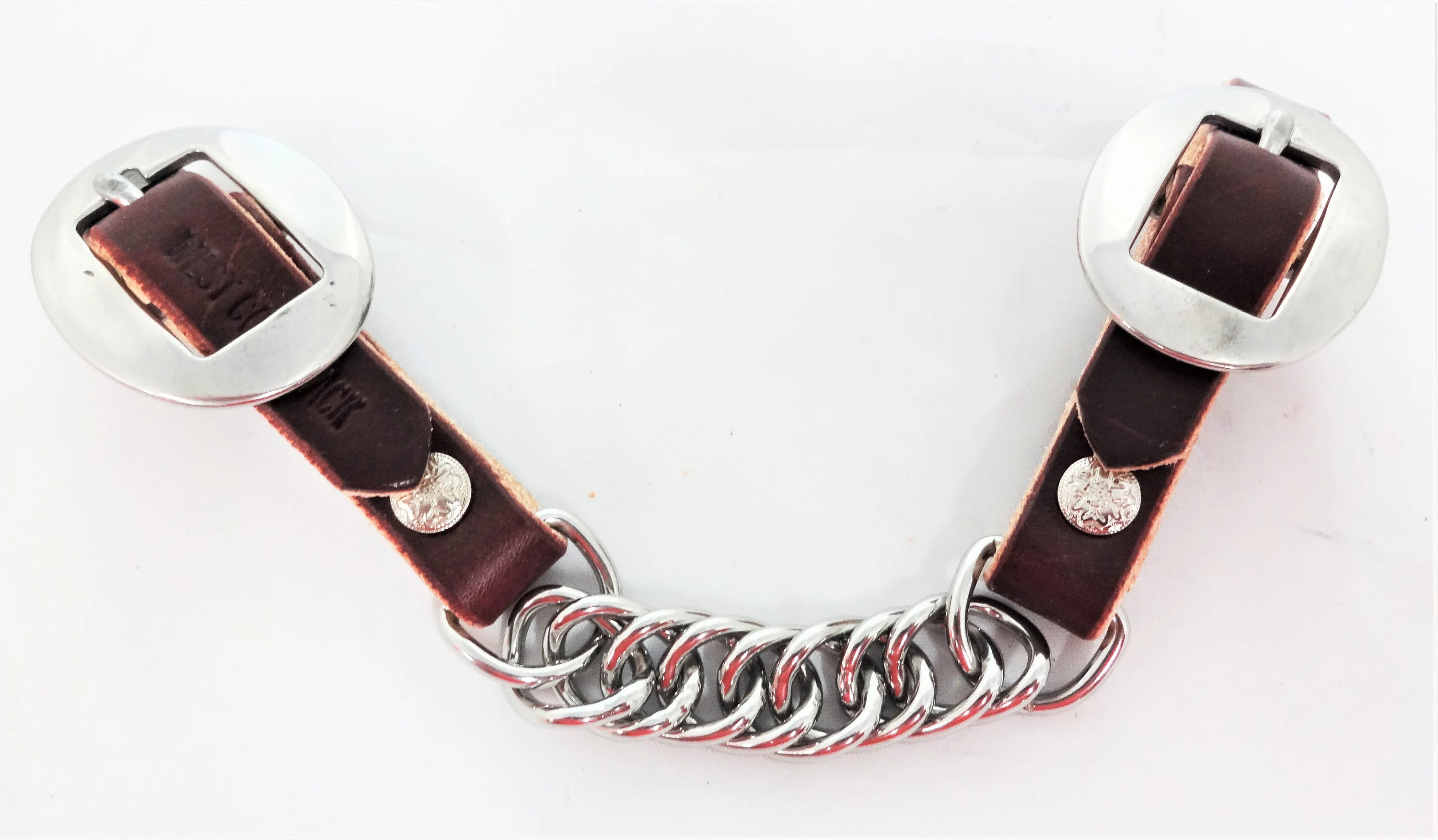 CURB SINGLE CHAIN BURGUNDY
