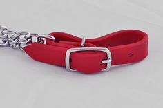 CURB SINGLE CHAIN RED