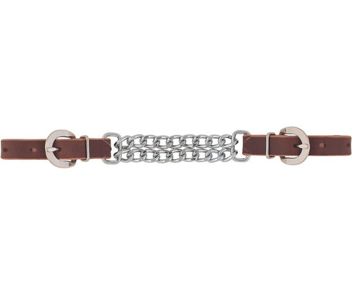 CURB FLAT CHAIN BROWN