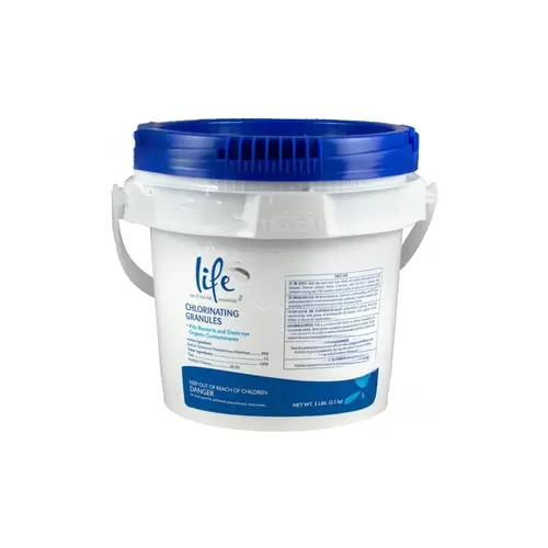 CHLORINE GRANULES 5 LB PAIL
