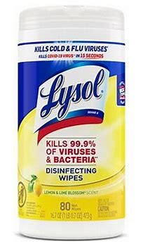 LYSOL DISINFECTING WIPES