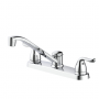 FAUCET KITCHEN 2H ML CHRM 8IN