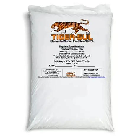 TIGER BRAND GRANULAR SULFUR 4LB