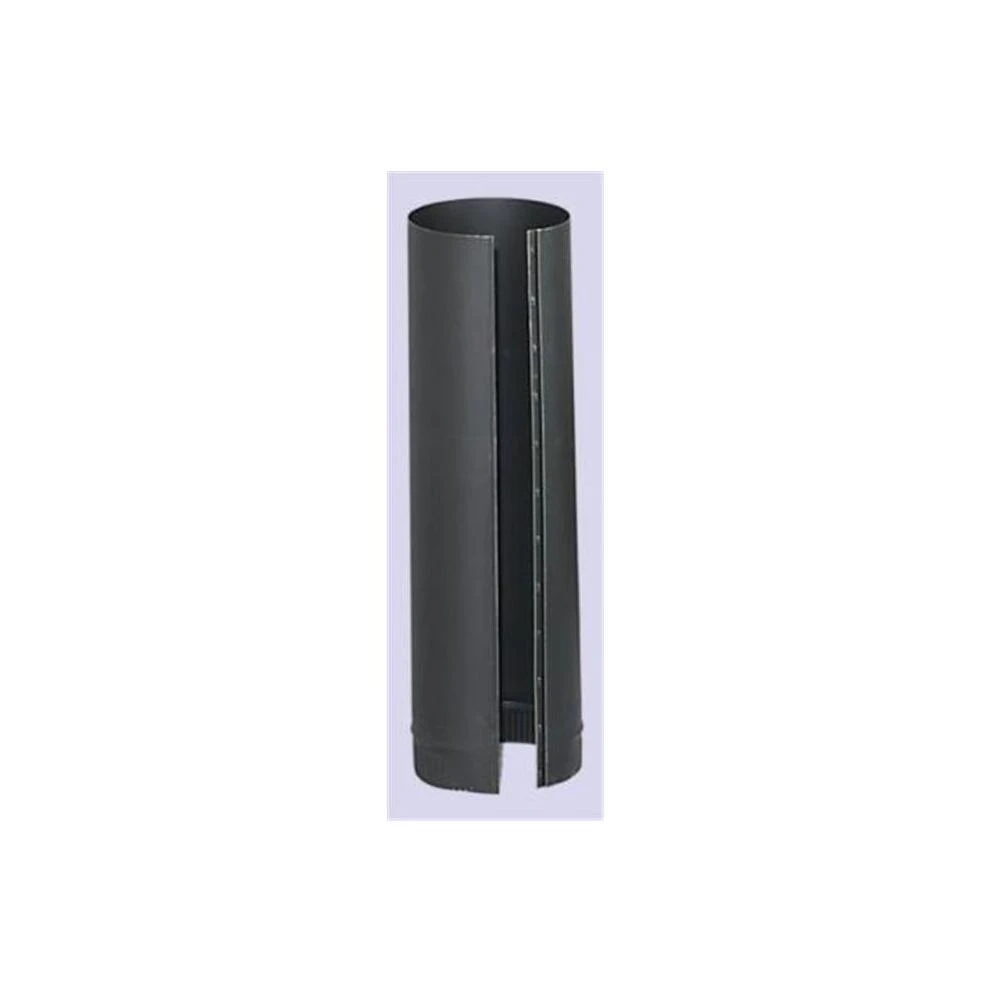 6-24-600 2' 24G BLK STOVEPIPE