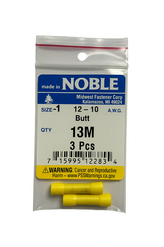 Terminal Butt Splice Vinyl