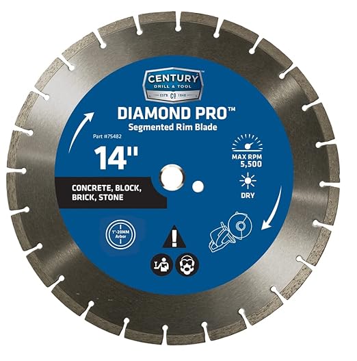 14" SEGMENTED DIAMOND BLD