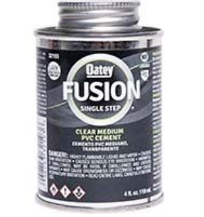 321931 4OZ FUSION PVC CEMENT