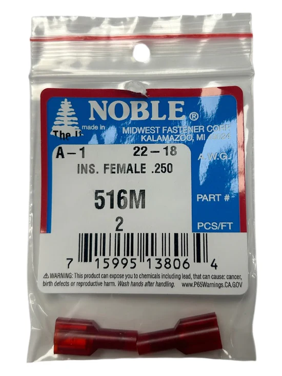 Term Discon Fml Ful-Ins Ny .250