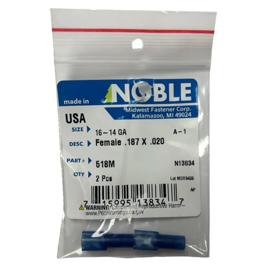 Term Discon Fml Ful-Ins Ny .187