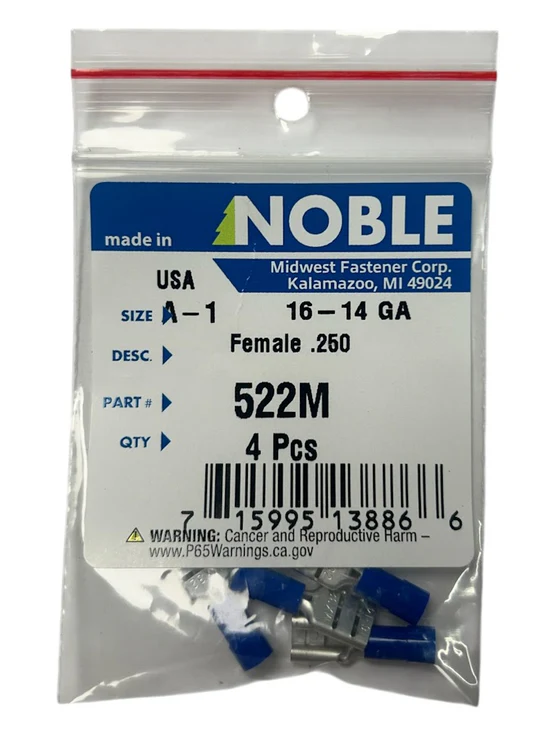 Term Discon Fml Vnl .250