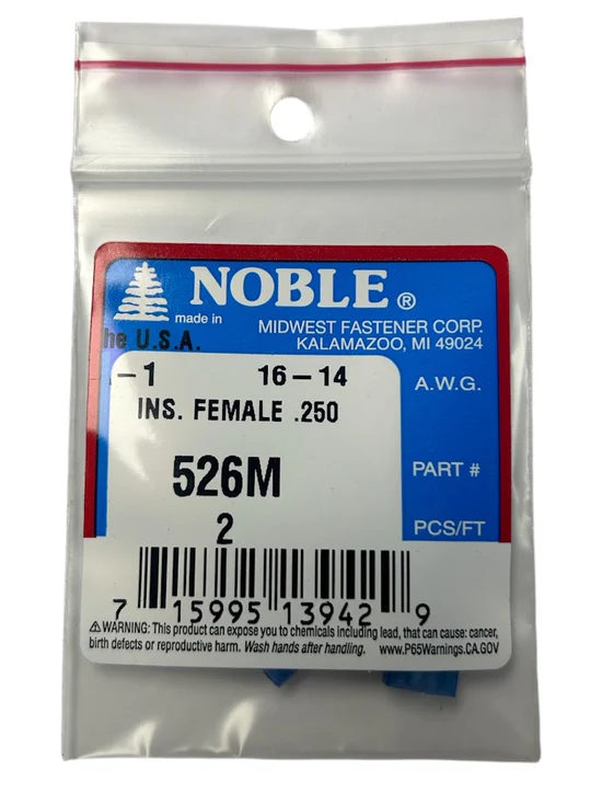 Term Discon Fml Ful-Ins Ny .250