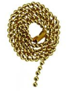 FA45 36"BRASS PULL CHAIN