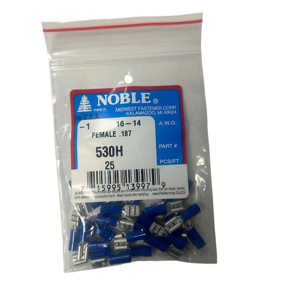 16-14 GA FEMALE .187