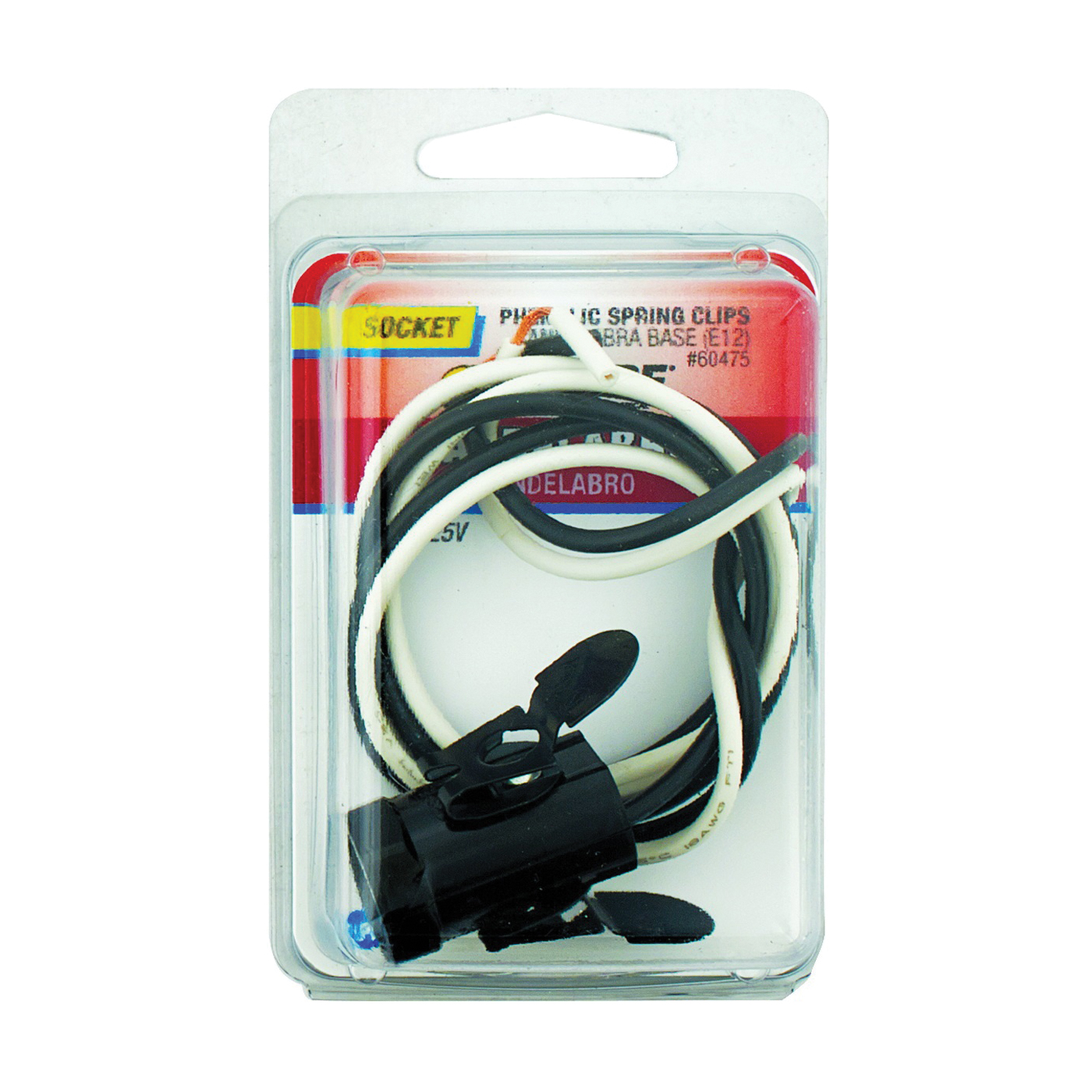 Socket Phen Candelab W/Spring C