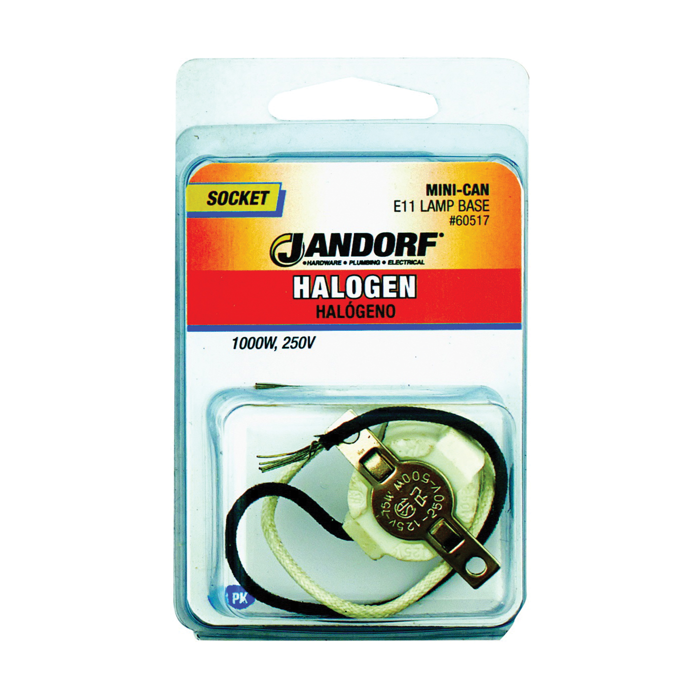 Socket Halogen Mini-Cand E11 BA