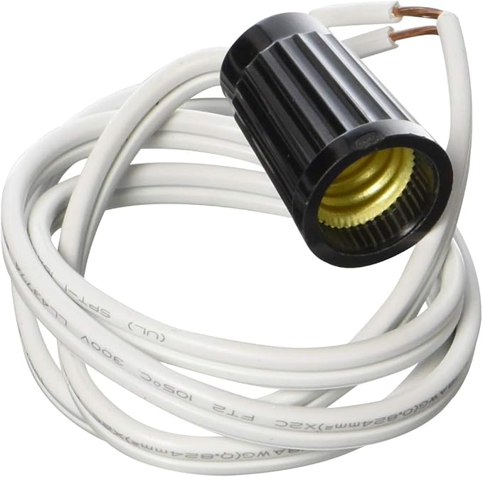 Socket PIGTAIL Candelabra Base