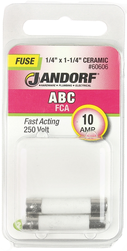Fuse ABC 10A Fast Acting CERAM