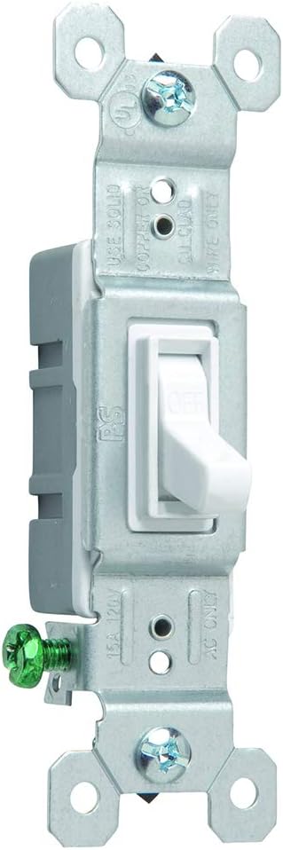 SWITCH GRD TRM WHT 1P 15A 120V