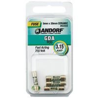 Fuse GDA 3.15A Fast Acting CERA