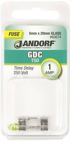 Fuse GDC 1A Time Delay Glass PK