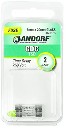 Fuse GDC 2A Time Delay Glass PK
