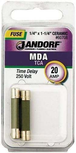 Fuse MDA 20A Time Delay CERAM P