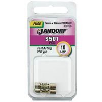 Fuse S501 10A Fast ACT CERAM PK