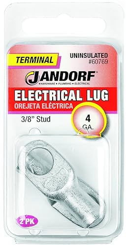 Term Electr LUG 4 Unins PL 3/8